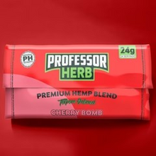 Load image into Gallery viewer, Professor Herb Premium Hemp Blend (24g) - Cherry Bomb
