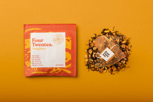 Naughtea Ginger and Turmeric CBD Tea - Four Twentea