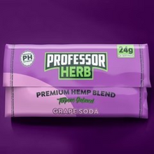 Load image into Gallery viewer, Professor Herb Premium Hemp Blend (24g) - Grape Soda
