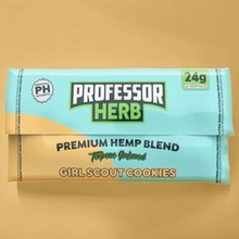 Load image into Gallery viewer, Professor Herb Premium Hemp Blend (24g) - Girl Scout Cookies
