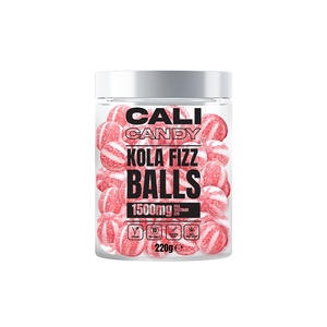 CALI CANDY MAX 1500mg Full Spectrum CBD Vegan Sweets (Small) - Kola Fizz Balls