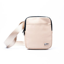 Load image into Gallery viewer, LiTT Cross-Body Bag Smell-Proof (Beige Leather)
