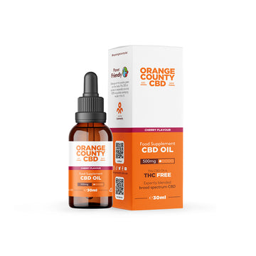 ORANGE COUNTY CBD OIL 500MG 30ML BROAD-SPECTRUM / CHERRY